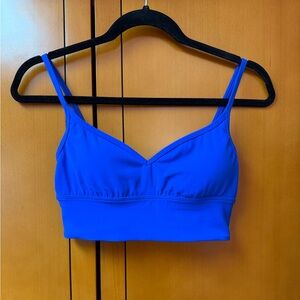 lululemon Align Sweetheart Bra *Light Support, A/B Cup, cerulean blue, size 6